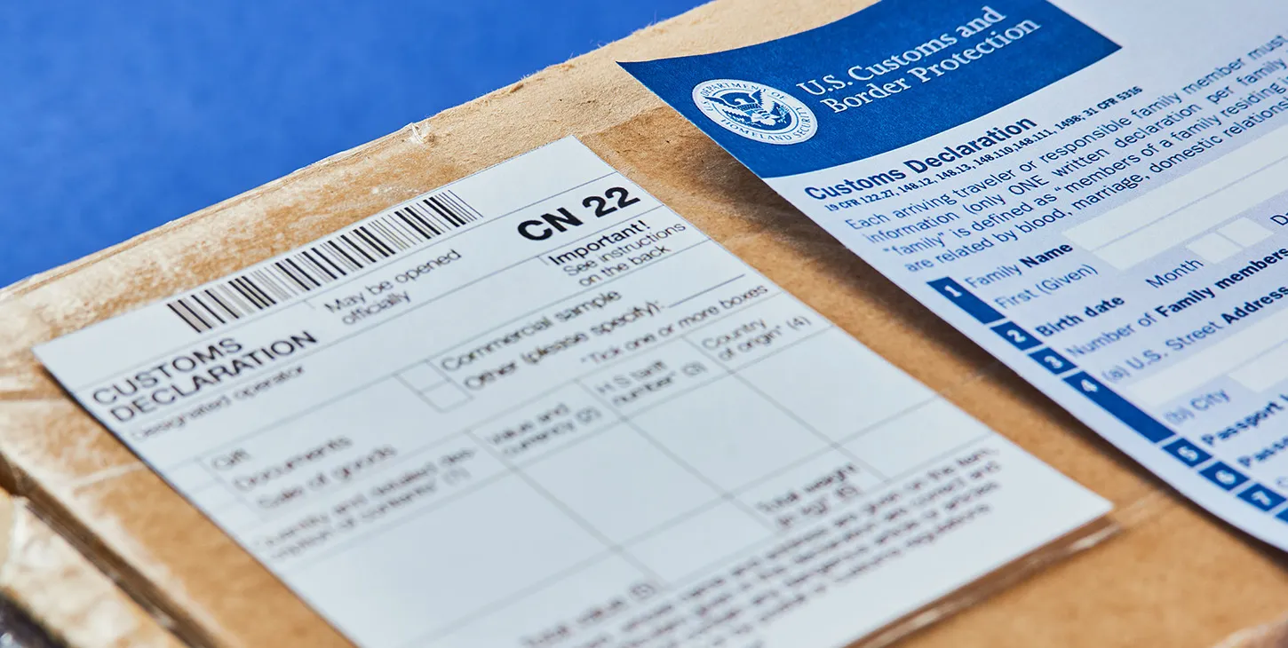Customs declaration